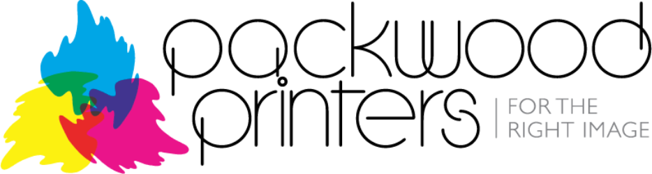 Logo for packwood printers