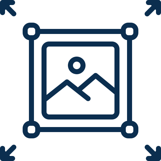Photo Enlargement Icon