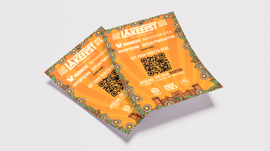 Lakefest Leaflet Design